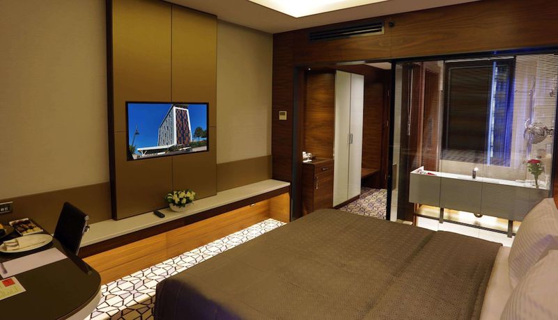 Imagen de la habitación del Hotel Grand Harilton. Foto 9