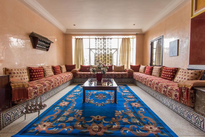 Imagen de los interiores del Hotel Grand H&ocirc;tel, Fez. Foto 15