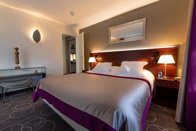 Imagen de la habitación del Hotel Grand H&ocirc;tel des Bains de Lavey. Foto 5