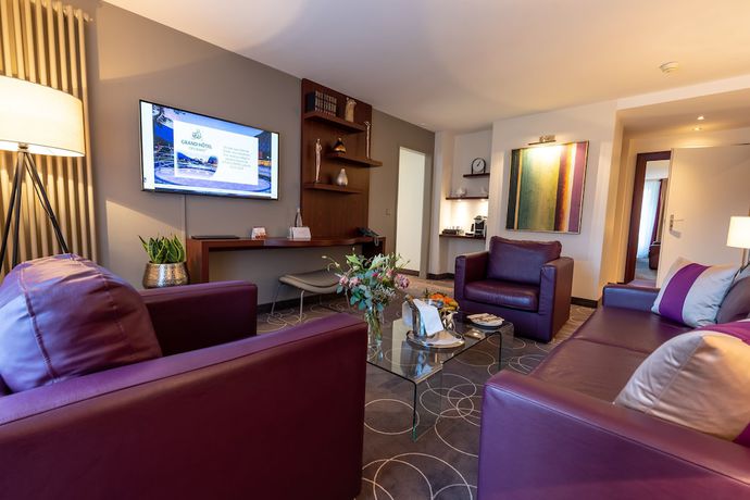 Imagen de la habitación del Hotel Grand H&ocirc;tel des Bains de Lavey. Foto 13
