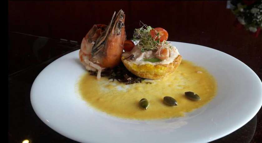 Imagen del bar/restaurante del Hotel Grand Hotel Santander. Foto 10