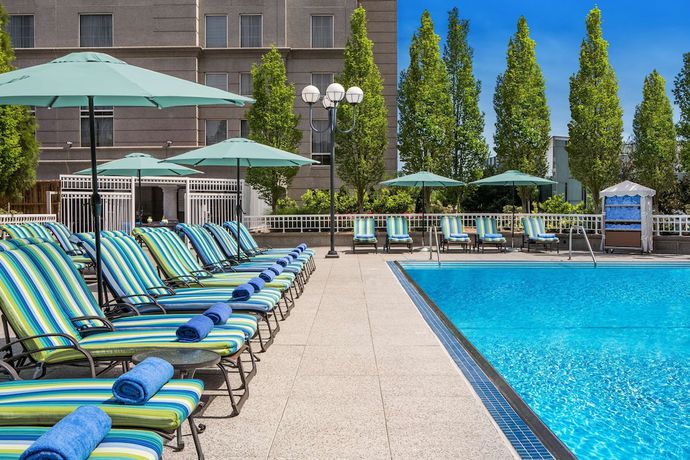 Imagen de la piscina del Hotel Grand Hyatt Atlanta In Buckhead. Foto 20