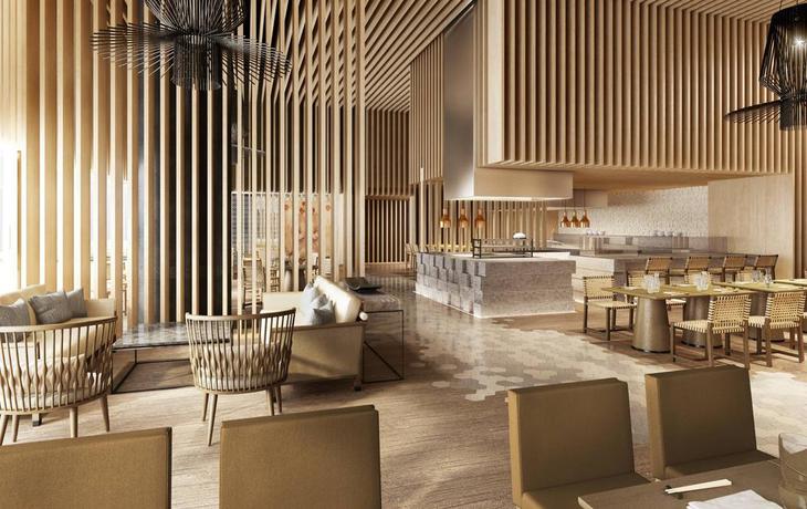 Imagen del bar/restaurante del Hotel Grand Hyatt Kochi Bolgatty. Foto 14