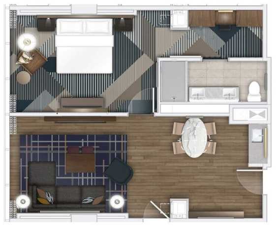 Imagen de la habitación del Hotel Grand Hyatt Nashville. Foto 16