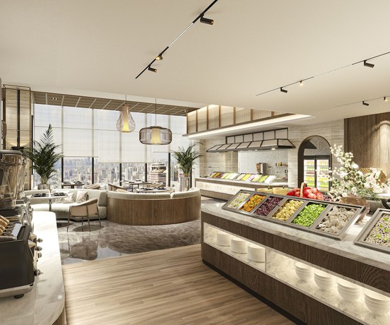 Imagen del bar/restaurante del Hotel Grand K Suites Hanoi. Foto 2