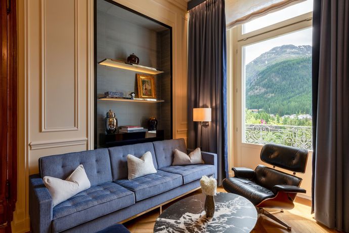 Imagen de los interiores del Hotel Grand Kronenhof. Foto 18