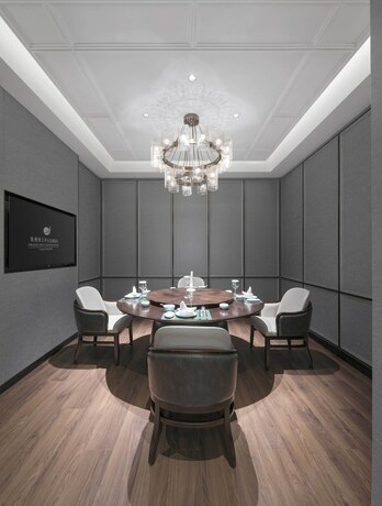 Imagen del bar/restaurante del Hotel Grand New Century Linan Hangzhou. Foto 8