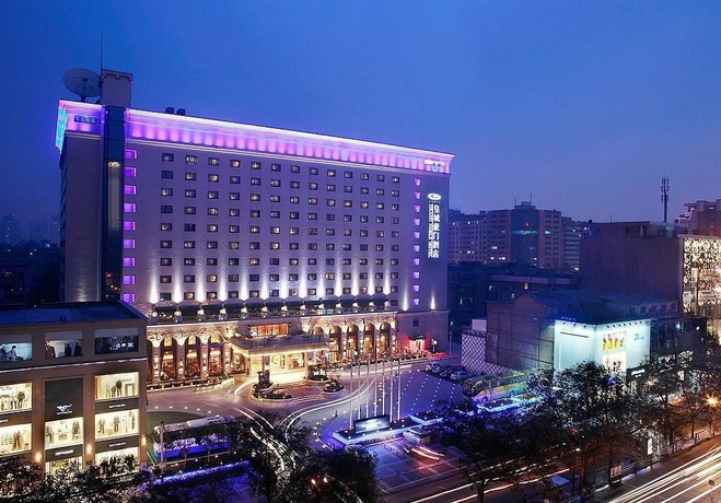 Imagen de los exteriores del Hotel Grand Noble Xi'an. Foto 8