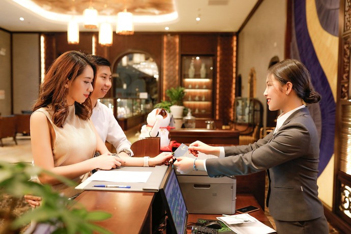 Imagen de los interiores del Hotel Grand Phoenix Bac Ninh. Foto 17