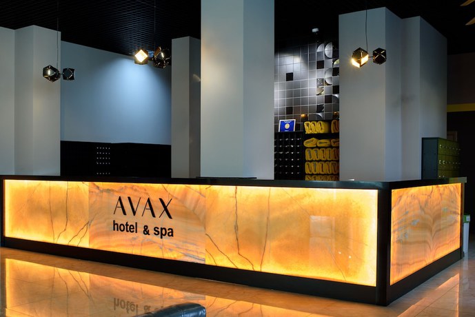 Imagen de la piscina del Hotel Grand Spa Avax. Foto 19