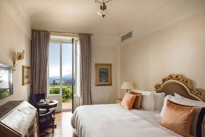 Imagen de la habitación del Hotel Grand Timeo, A Belmond , Taormina. Foto 15