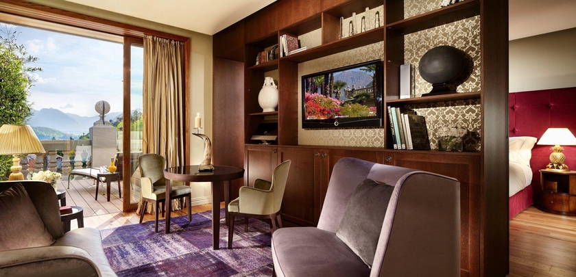 Imagen de la habitación del Hotel Grand Tremezzo. Foto 13