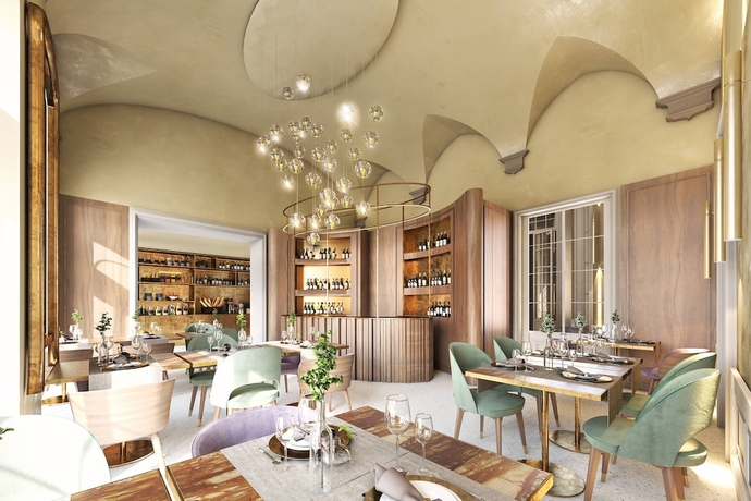 Imagen del bar/restaurante del Hotel Grand Universe Lucca, Autograph Collection. Foto 2