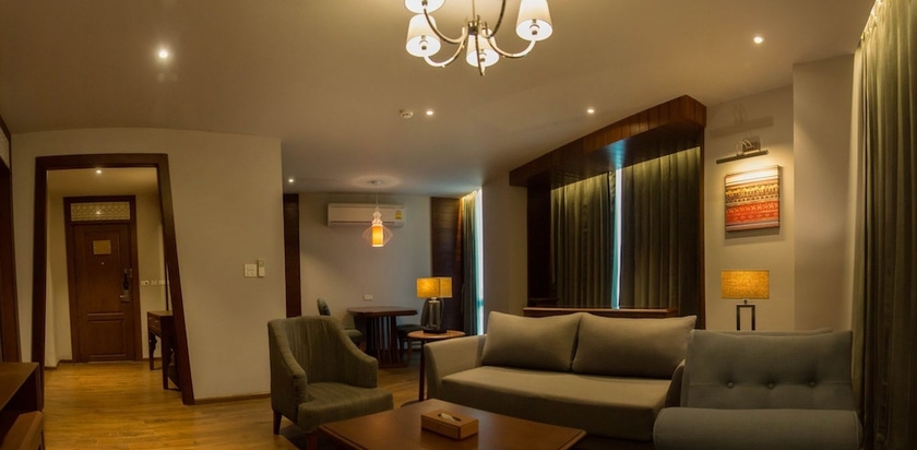 Imagen de la habitación del Hotel Grand Vientiane. Foto 8