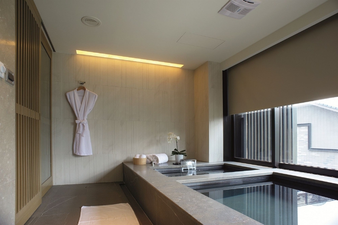 Imagen de la piscina del Hotel Grand View Resort Beitou. Foto 15