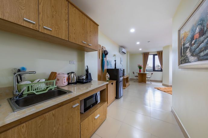 Imagen de la habitación del Hotel Granda Trung Hoa Apartment. Foto 5