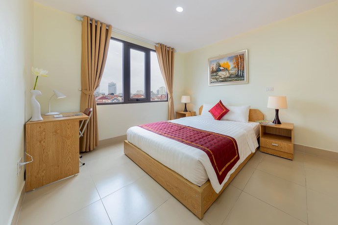 Imagen de la habitación del Hotel Granda Trung Hoa Apartment. Foto 8