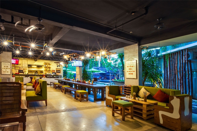 Imagen del bar/restaurante del Hotel Grandmas Plus Airport. Foto 2