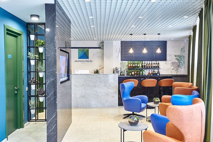 Imagen de los interiores del Hotel Graphica Tbilisi. Foto 14