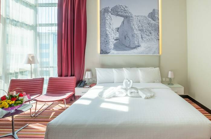 Imagen de la habitación del Hotel Gravity, Abu Dhabi. Foto 16