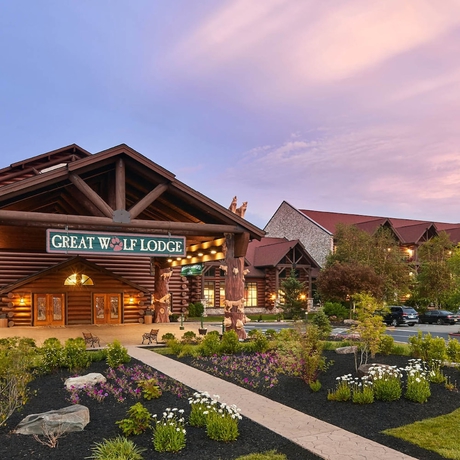 Imagen general del Hotel Great Wolf Lodge Pocono Mountains, PA. Foto 1