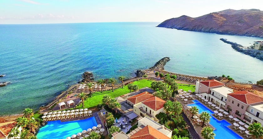 Imagen de los exteriores del Hotel Grecotel Marine Palace and Aqua Park - All Inclusive. Foto 8