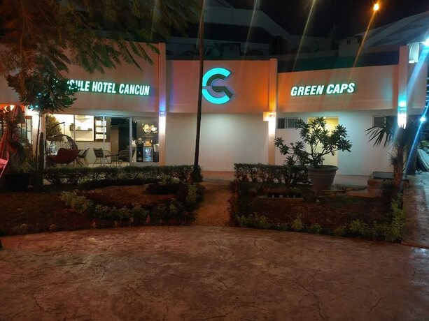 Imagen general del Hotel Green Caps Canc&uacute;n Hospedaje. Foto 4