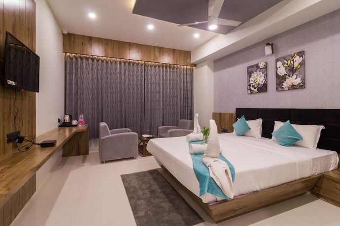 Imagen de la habitación del Hotel Green City, Gandhinagar. Foto 3