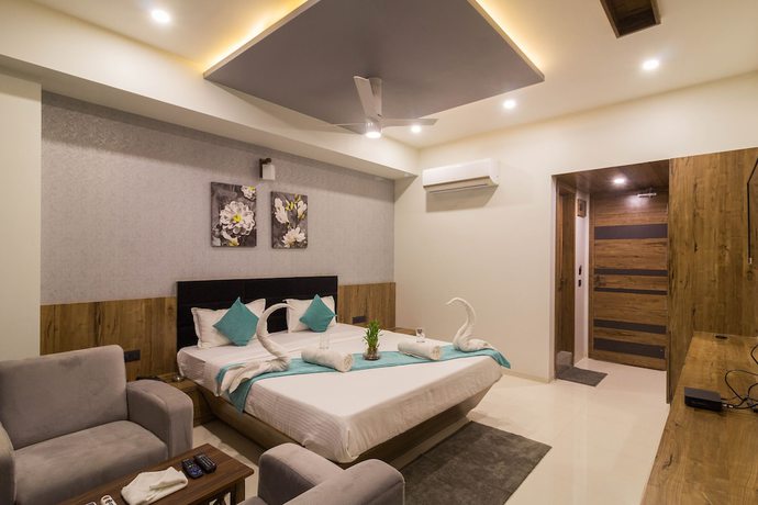 Imagen de la habitación del Hotel Green City, Gandhinagar. Foto 12