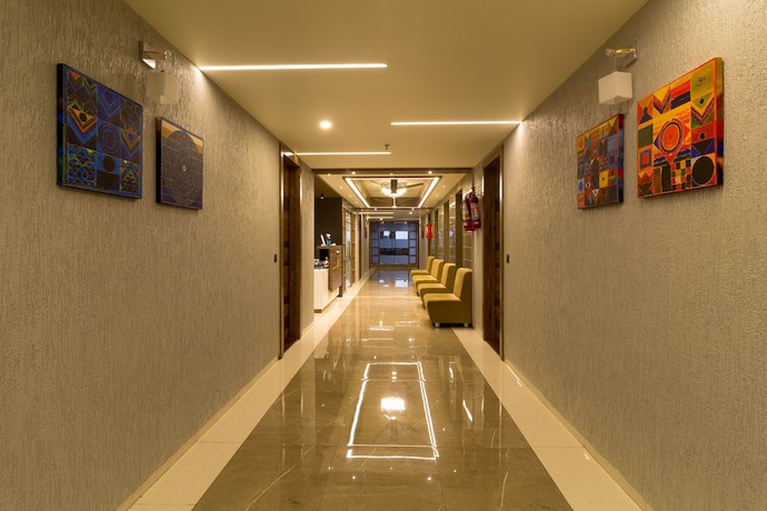 Imagen de los interiores del Hotel Green City, Gandhinagar. Foto 19