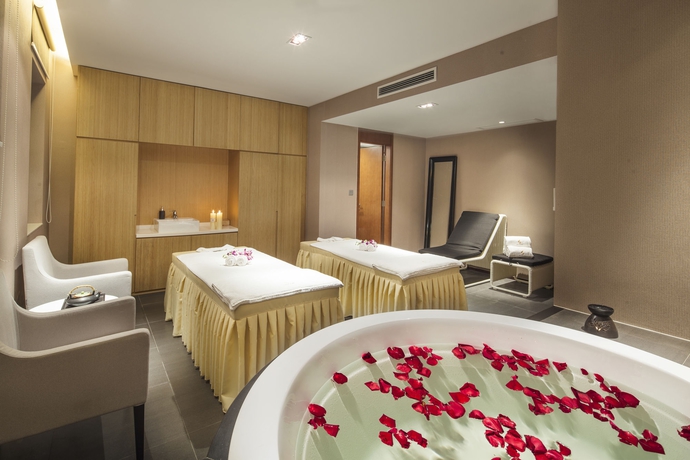 Imagen de los interiores del Hotel Green Court Premier Jinqiao Shanghai. Foto 11