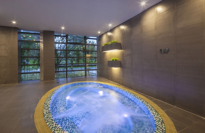 Imagen de los interiores del Hotel Green Court Premier Jinqiao Shanghai. Foto 14