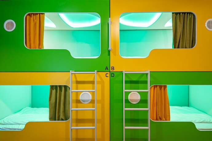 Imagen general del Hotel Green Cube Hostel. Foto 11