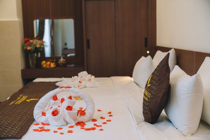 Imagen de la habitación del Hotel Green Eco Dalat. Foto 13