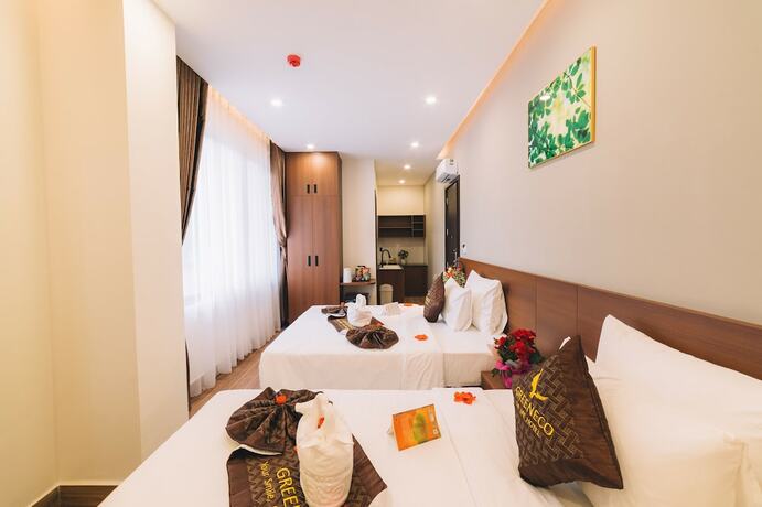 Imagen de la habitación del Hotel Green Eco Dalat. Foto 15
