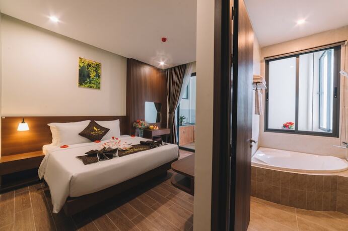 Imagen de la habitación del Hotel Green Eco Dalat. Foto 16