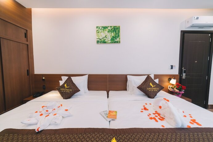 Imagen de la habitación del Hotel Green Eco Dalat. Foto 19