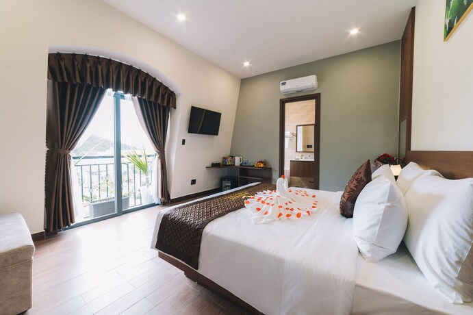 Imagen de la habitación del Hotel Green Eco Dalat. Foto 20