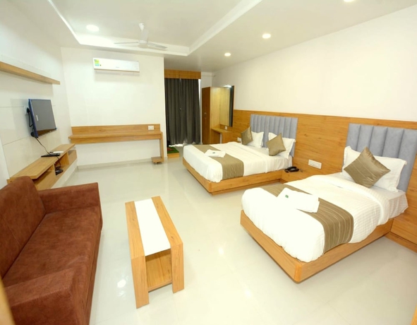 Imagen de la habitación del Hotel Green Leaf, Anand. Foto 7
