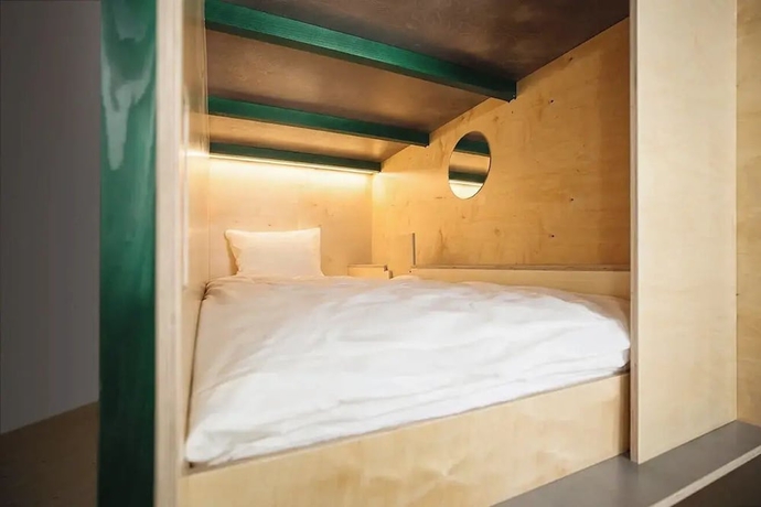 Imagen de la habitación del Hotel Green Marmot Capsule Geneva. Foto 4