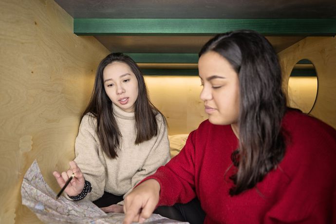 Imagen de la habitación del Hotel Green Marmot Capsule Zurich. Foto 15