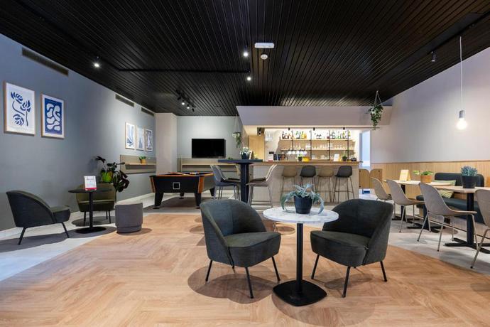 Imagen del bar/restaurante del Hotel Green Park Brugge. Foto 2