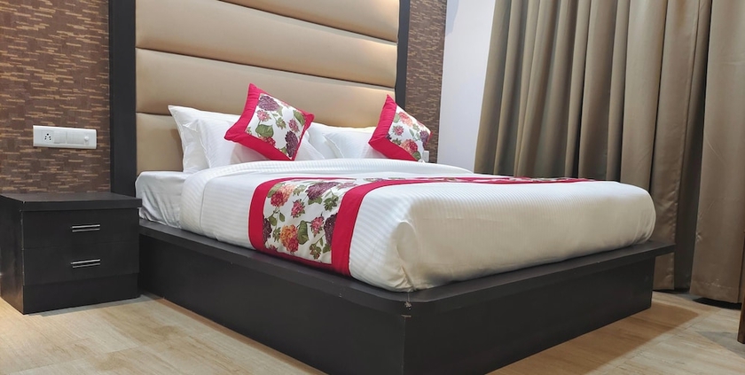 Imagen de la habitación del Hotel Green View, Agra. Foto 4