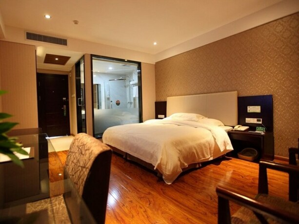 Imagen general del Hotel GreenTree Alliance YanTai YingChun Street Green Homeland Hotel. Foto 4