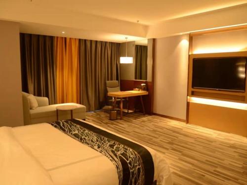 Imagen de la habitación del Hotel GreenTree Eastern Dezhou Qingyun Yingcai Road Financial Building. Foto 15