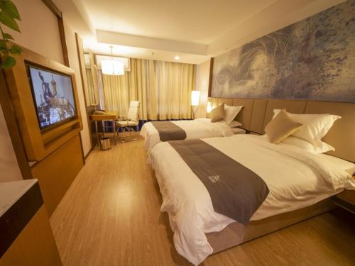 Imagen de la habitación del Hotel GreenTree Eastern Hebi Jun County Passenger Station. Foto 20