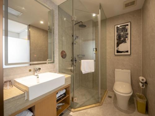 Imagen de la habitación del Hotel GreenTree Eastern Lihu Yuantouzhu Scenic Area. Foto 17