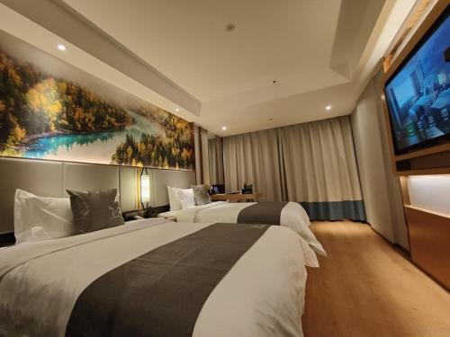 Imagen general del Hotel GreenTree Eastern Xinjiang Urumqi Renmin Road. Foto 2