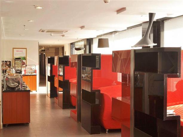 Imagen del bar/restaurante del Hotel GreenTree Inn Hongze Daqing Rd Business Hotel. Foto 4