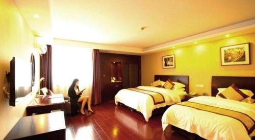 Imagen general del Hotel GreenTree Inn Jiangsu Suzhou New District Science and Technology College Business. Foto 6
